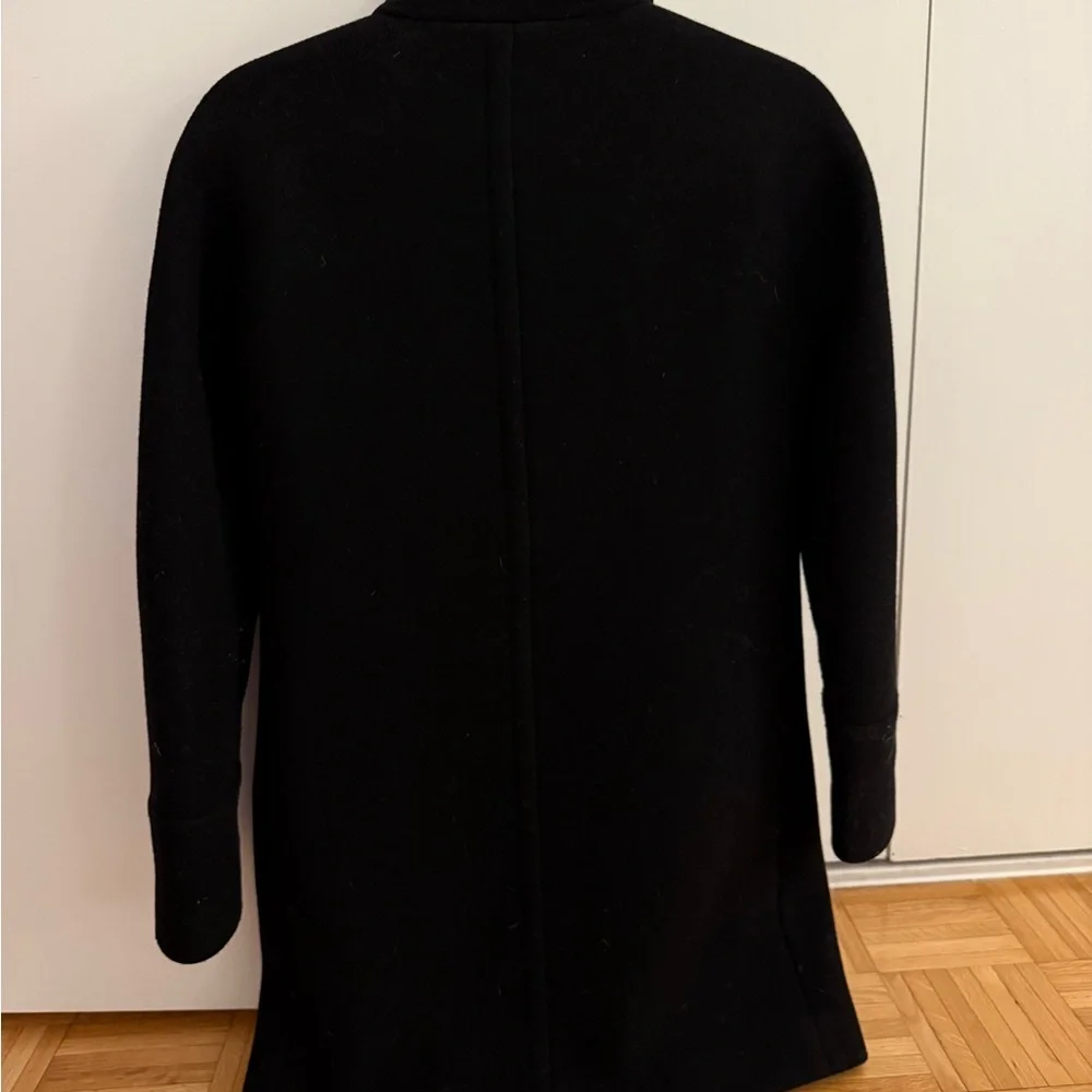 J. Crew Womens Black Trench Coat - Picture 2 of 4